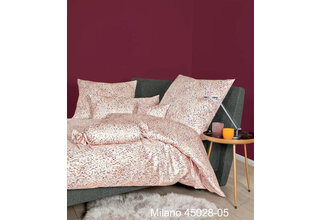 Janine Dekbedovertrek Milano 45028/05 Koralle 140x200/220