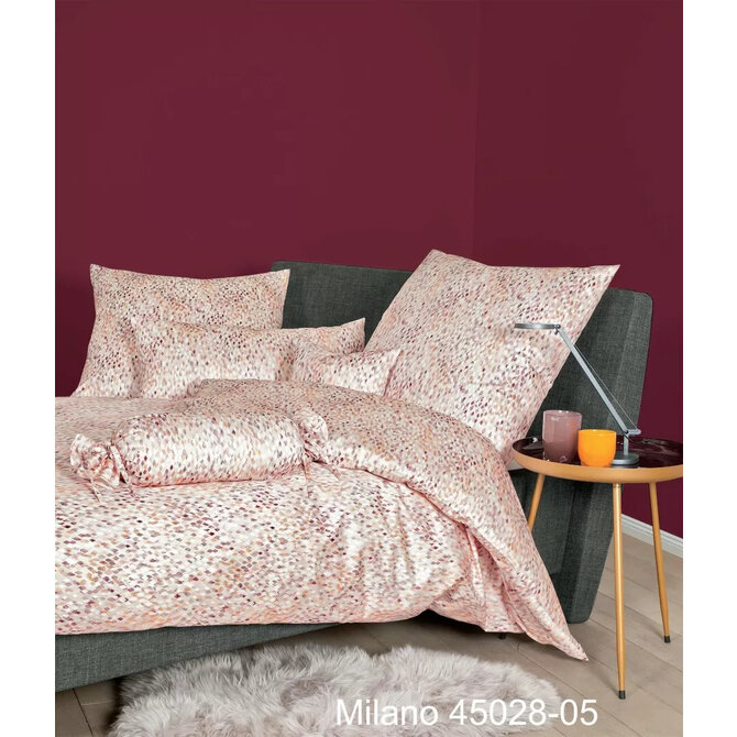 Janine Enveloppe de couette Milano 45028/05 Koralle 140x200/220