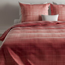 Zo! Home Zo!Home - Housse de couette Rooney rouge 240x200/220