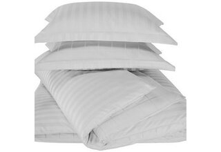 De Witte Lietaer Zygo Dekbedovertrek Zilver 200x200/220