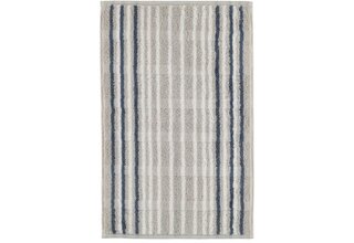 Cawö Noblesse Lines Streifen Serviette invité platine