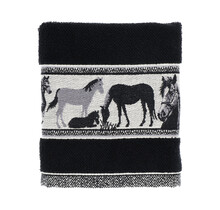 Bunzlau Castle Kitchen Towel Horse Noir