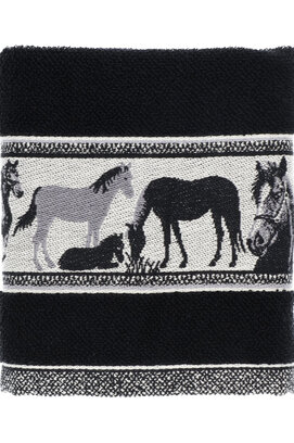 Bunzlau Castle Kitchen Towel Horse Noir