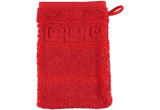 Cawö Noblesse Uni Gant de toilette rouge