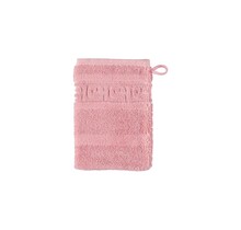 Cawö Noblesse Uni Gant de toilette Vieux rose