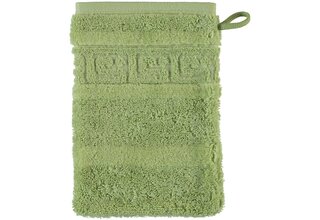 Cawö Noblesse Uni Gant de toilette Reseda 16x22