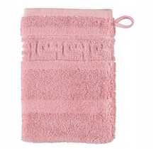 Cawö Noblesse Uni Gant de toilette rose