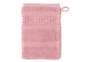 Cawö Noblesse Uni Gant de toilette rose