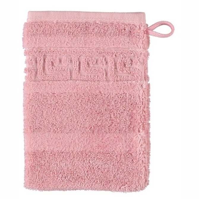 Cawö Noblesse Uni Gant de toilette rose