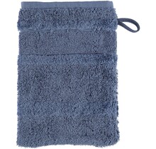 Cawö Noblesse2 Uni Washandje Nachtblau