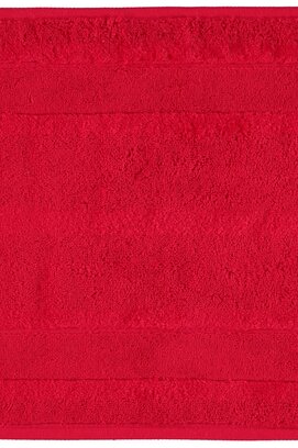 Cawö Noblesse2 Uni Gezichtsdoekje 30x30 Rood