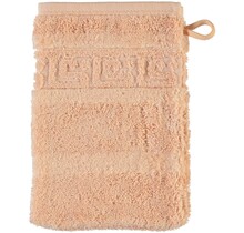 Cawö Noblesse Uni Gant de toilette Saumon