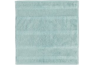 Cawö Noblesse2 Uni Gezichtsdoekje 30x30 Seegrün