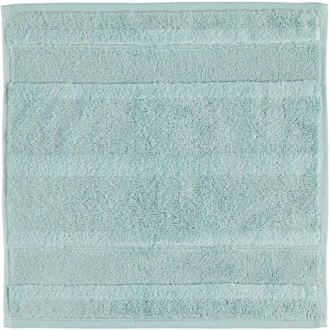 Cawö Noblesse2 Uni Gezichtsdoekje 30x30 Seegrün