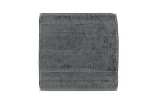 Cawö Noblesse2 Uni Gezichtsdoekje 30x30 Antraciet