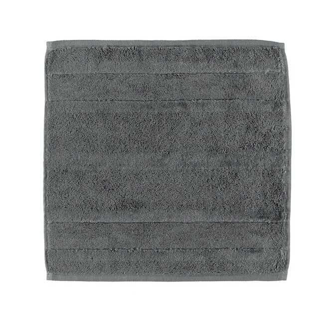 Cawö Noblesse2 Uni Face Cloth 30x30 Anthracite