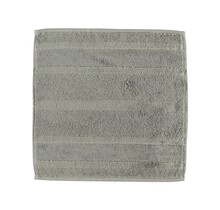 Cawö Noblesse2 Uni Gezichtsdoekje 30x30 Grafiet