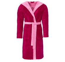 Vossen Badjas Poppy cranberry/light fuchsia  S