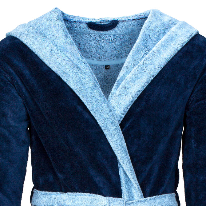 Vossen Peignoir Poppy nuit d'hiver/bleu acier XS