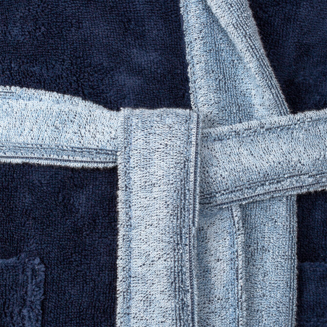 Vossen Peignoir Coquelicot nuit d'hiver/bleu acier XL