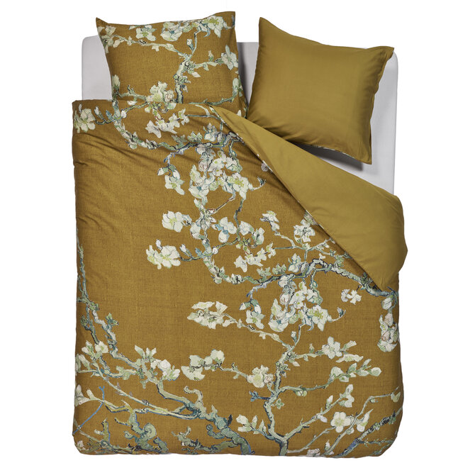 Beddinghouse x Van Gogh Museum Blossoming Dekbedovertrek - Oker 260 x 200/220 cm