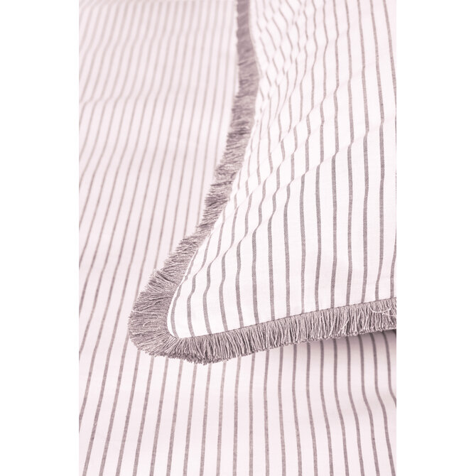 At Home by BeddingHouse Minimalist Dekbedovertrek - Zand 240 x 200/220 cm