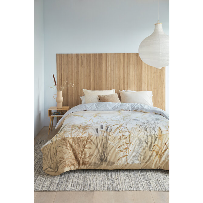 Beddinghouse Florine Dekbedovertrek - Zand 200 x 200/220 cm