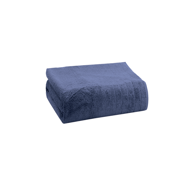 Carl Ross Serviette de sauna 15300 70x200 bleu nuit