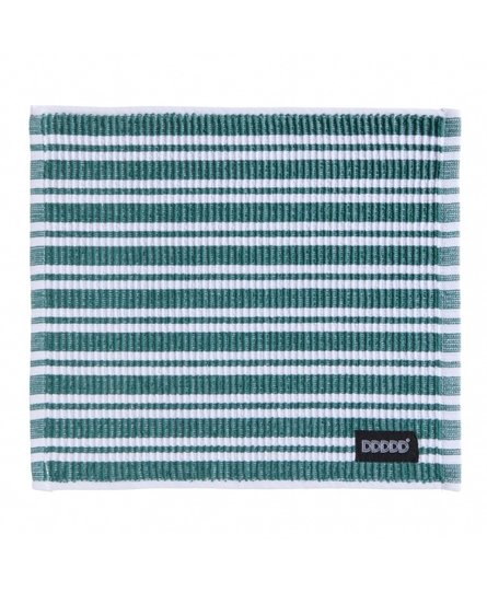 DDDDD vaatdoek Stripe green 30 x 30 cm