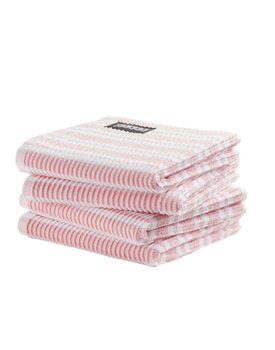 DDDDD vaatdoek Stripe pastel pink 30 x 30 cm