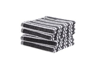 DDDDD vaatdoek Stripe black 30x30
