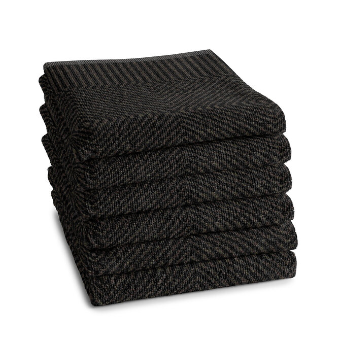 DDDDD keukendoek cisis 50x55 ebony