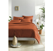 De Witte Lietaer OLIVIA Dekbedovertrek Caramel 200x200/220