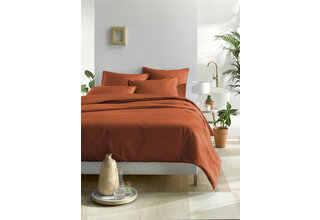 De Witte Lietaer OLIVIA Dekbedovertrek Caramel 140x200/220