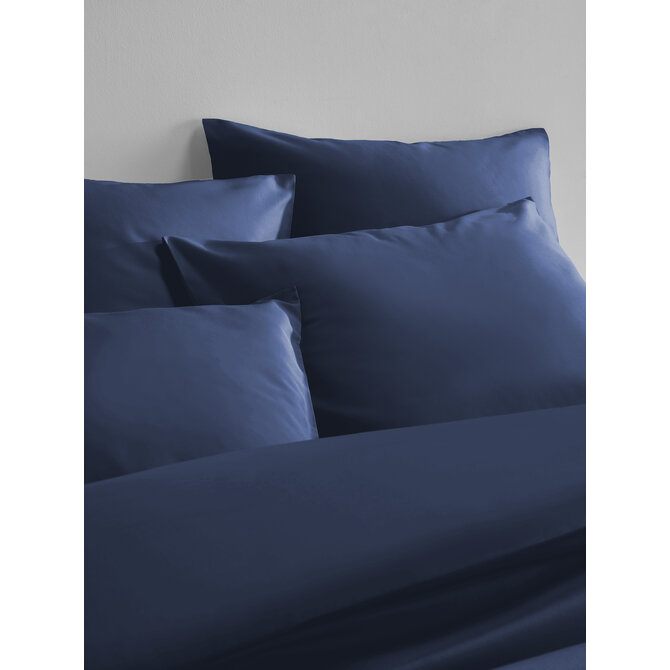 De Witte Lietaer OLIVIA Dekbedovertrek Blue indigo 240x200/220