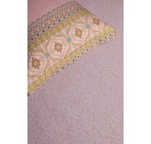 Drap-housse Leafy de Pip Studio - Rose 140 x 200/210/220 cm Hauteur des coins : 30 cm