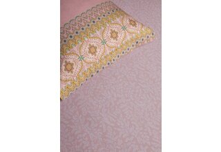 Drap-housse Leafy de Pip Studio - Rose 140 x 200/210/220 cm Hauteur des coins : 30 cm