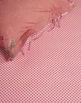 Pip Studio Suki Fitted Sheet - Roze 160 x 200 cm Hoek hoogte: 25