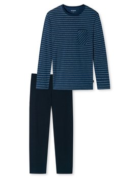 Schiesser Pyjama lang blue 176951 52/L