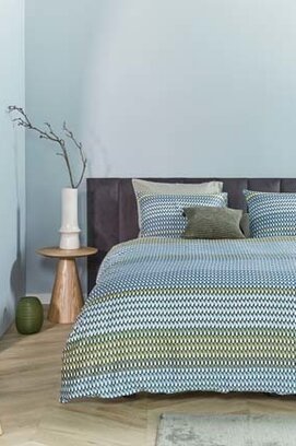 Kardol Rhythm Duvet Cover - Blue Green 60 x 70 cm