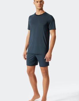 Schiesser Shortama dark blue 176699 48/S