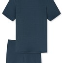 Schiesser Schiesser Shortama bleu foncé 176699 48/S
