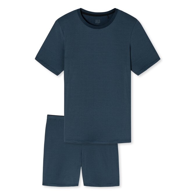 Schiesser Shortama dark blue 176699 48/S