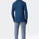 Schiesser Schiesser Pyjama long bleu 176684 52/L