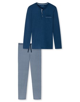Schiesser Pyjama lang blue 176684 50/M