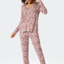 Schiesser Schiesser Pyjama lang plum 176996 40/L