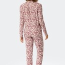 Schiesser Schiesser Pyjama lang plum 176996 40/L