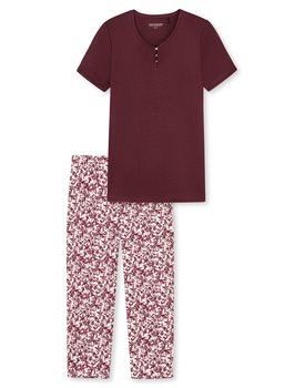 Schiesser Pyjama 3/4, korte mouw plum 176994 46/3XL