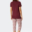 Schiesser Schiesser Pyjama 3/4, korte mouw plum 176994 42/XL