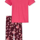 Schiesser Schiesser Pyjama 3/4, korte mouw plum 176982 44/XXL